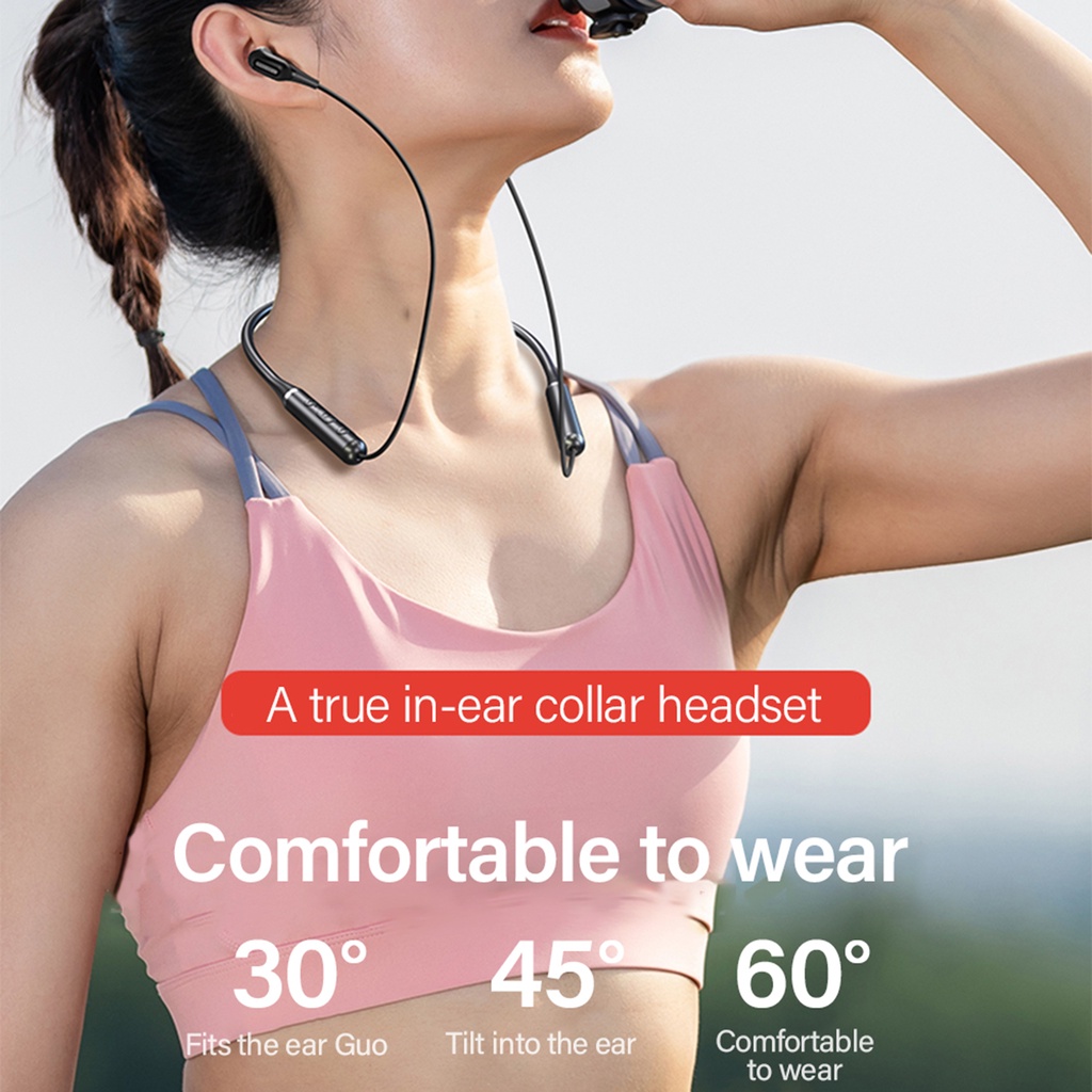 Tai nghe LENOVO XE66 Bluetooth 5.0 chống ồn có dây đeo cổ âm thanh nổi