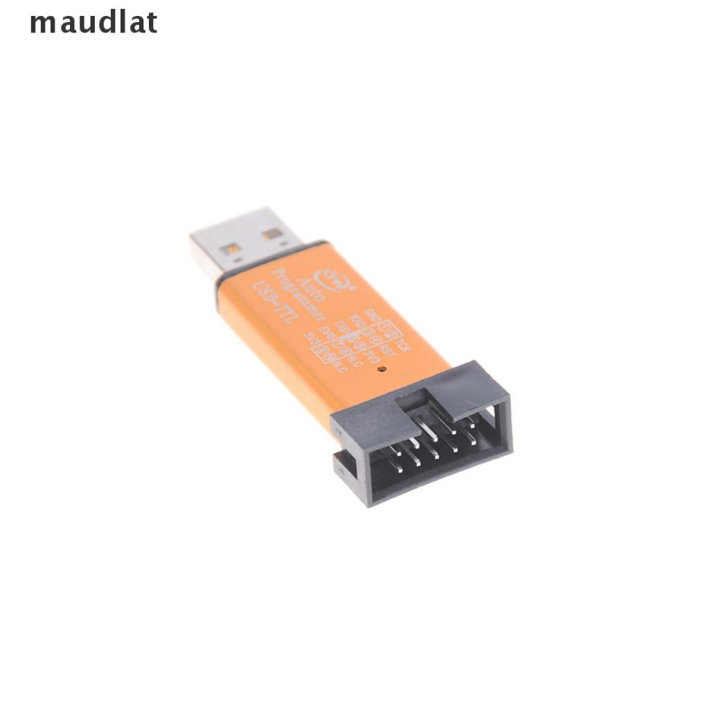 [maudlat] STC microcontroller automatically download line USB to TTL without manual cold start programmer .