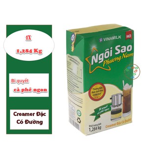 CREAMER ĐẶC NGÔI SAO PHƯƠNG NAM XANH LÁ - HỘP GIẤY 1284G