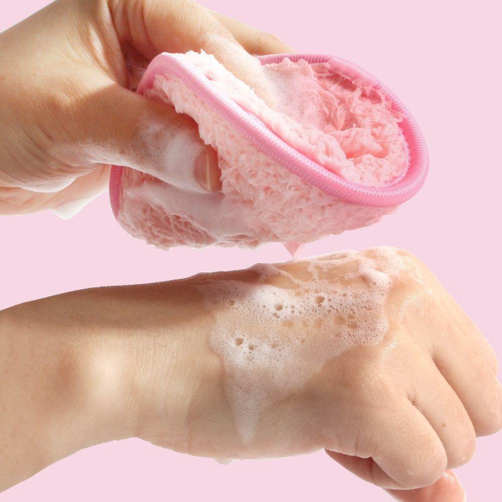 Bông Tẩy Trang Bằng Bọt Biển Mềm Mại Có Thể Tái Sử Dụng
