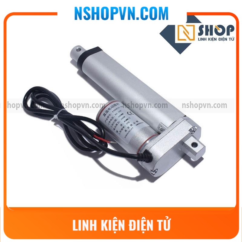 Xi Lanh Điện 12V hành trình 50mm tốc độ 10mm/s, 45mm/s, 90mm/s