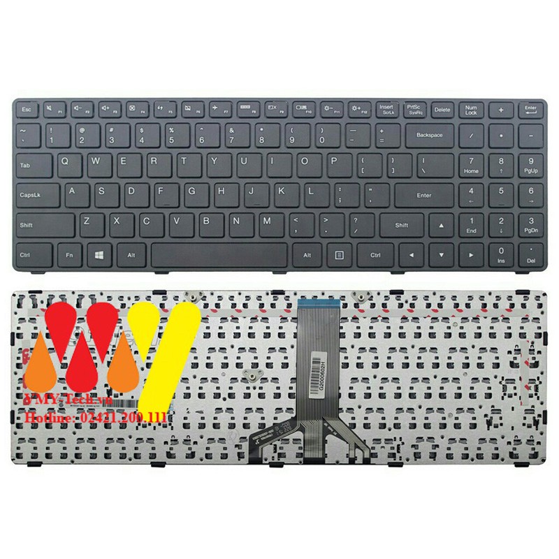 Bàn phím laptop Lenovo Ideapad 300-15ISK 300-15IBD 300-17ISK 700-15 700-15ISK 500-15ACZ 500-15ISK Cáp giữa