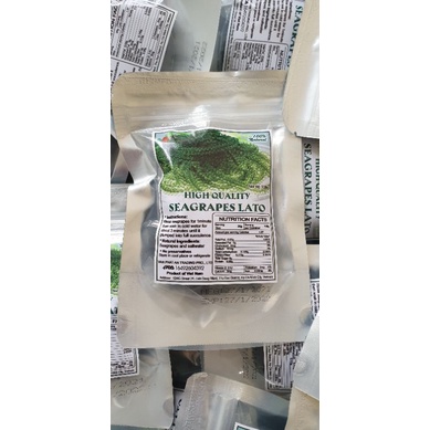 Rong nho tách nước 100gr ngâm nở 300gr rong tươi