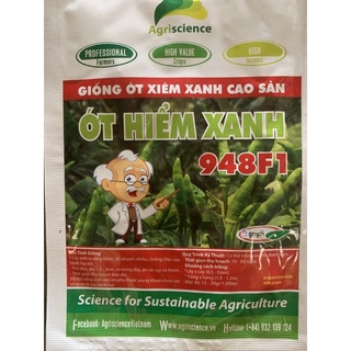 Hạt giống ớt hiểm xanh 948f1