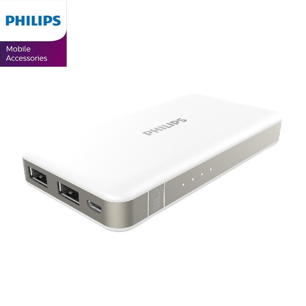 Pin sạc dự phòng Philips DLP6080WT 8000mAh