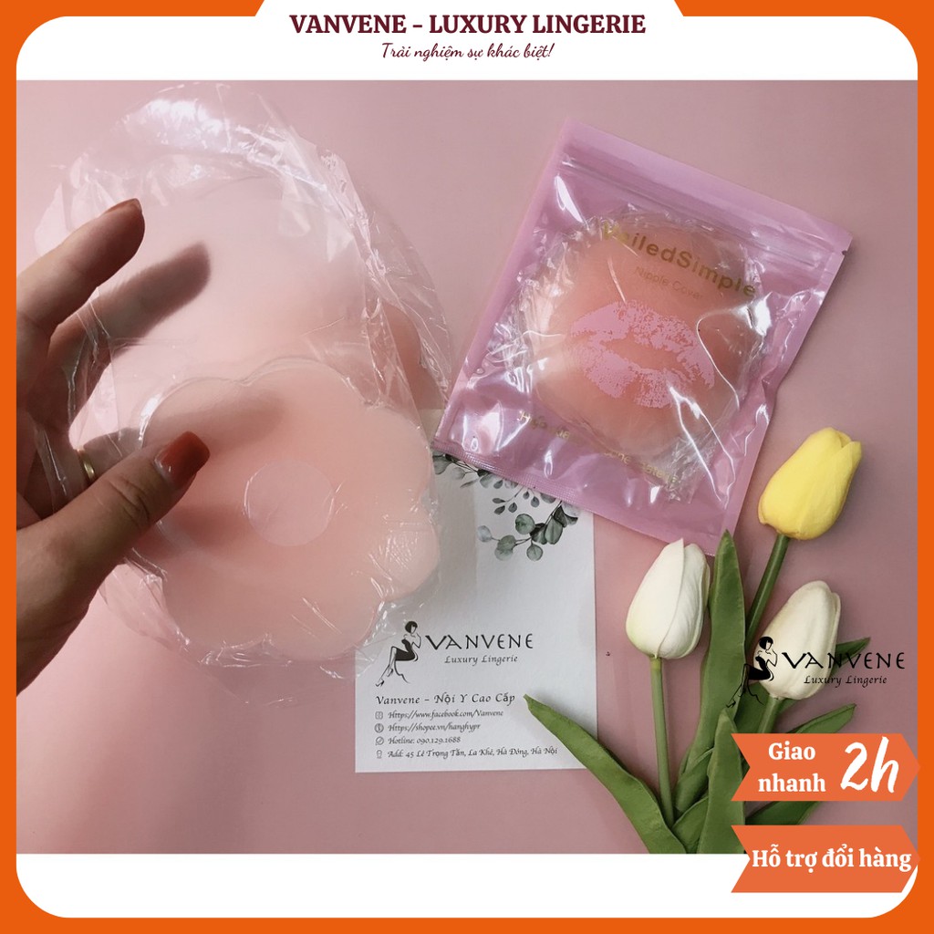 Miếng dán nhũ hoa silicon kéo nâng ngực - PK723