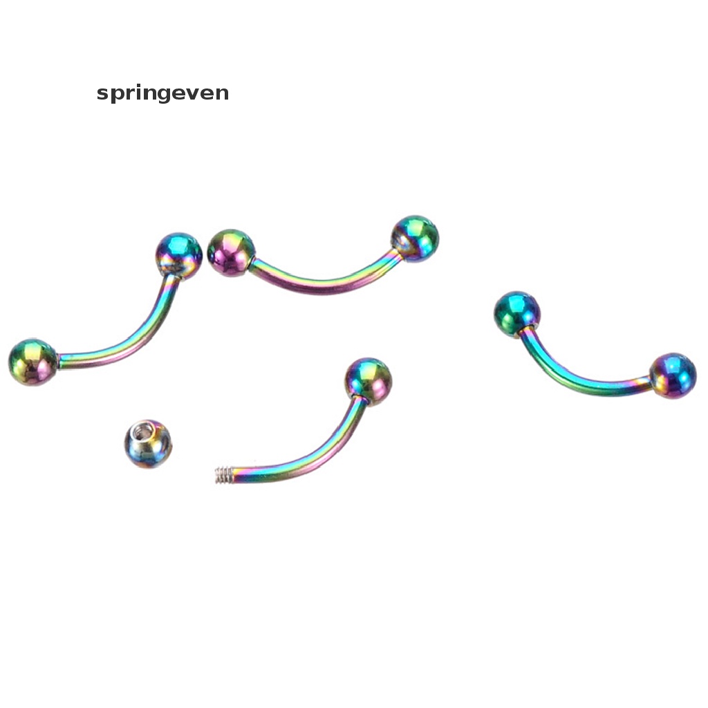 Khuyên Xỏ Lông Mày Bằng Thép Không Gỉ