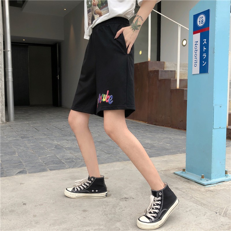 Quần short thun nam nữ Yinxx, quần sort Unisex QS05