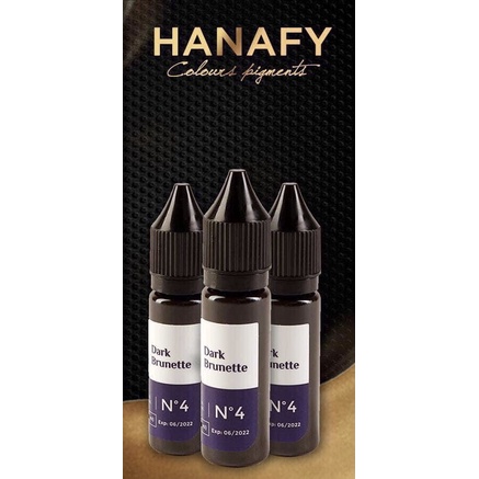 Mực phun xăm HANAFY Fullsize 15ml -mini 5ml