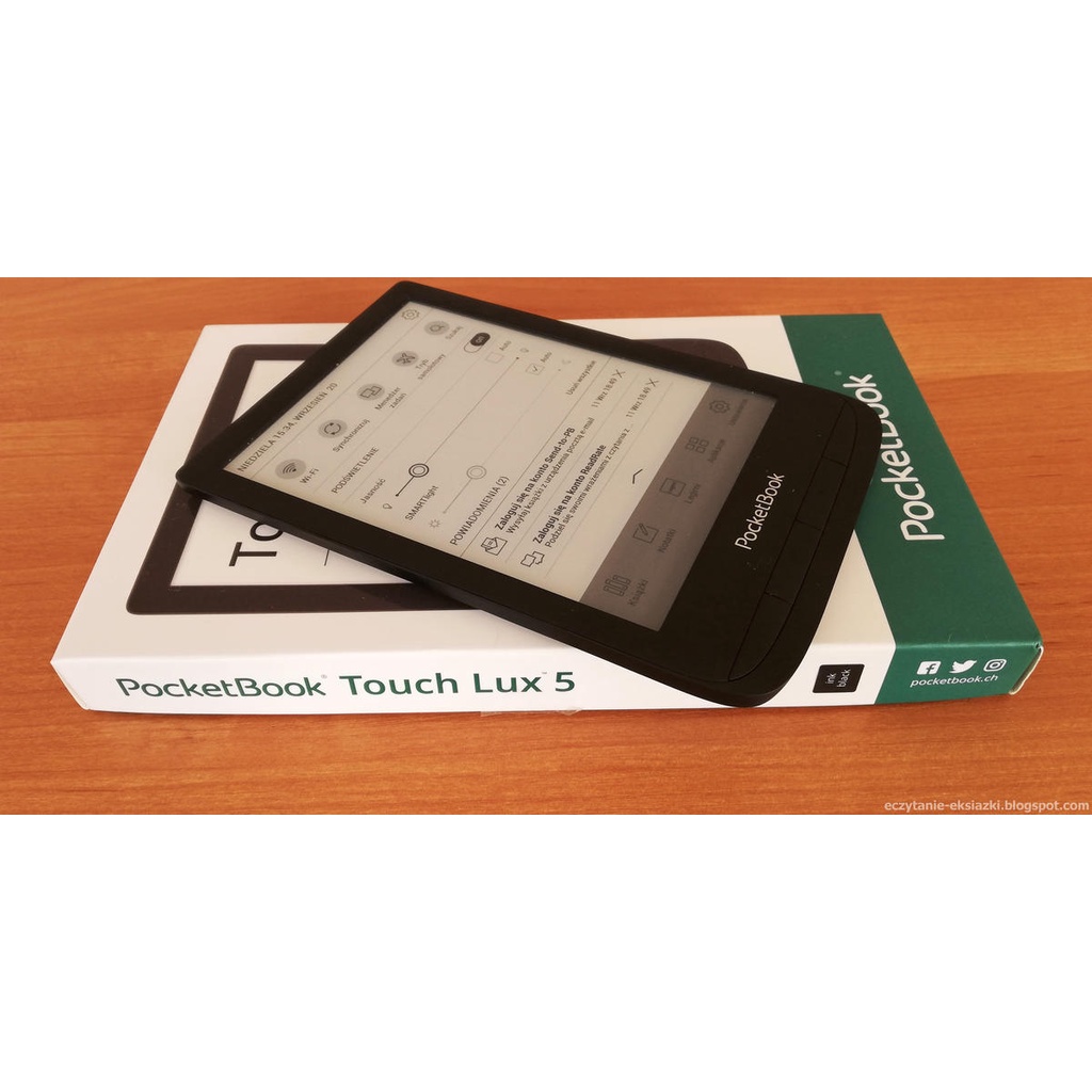 Máy đoc sách Pocketbook Touch Lux 5 | BigBuy360 - bigbuy360.vn