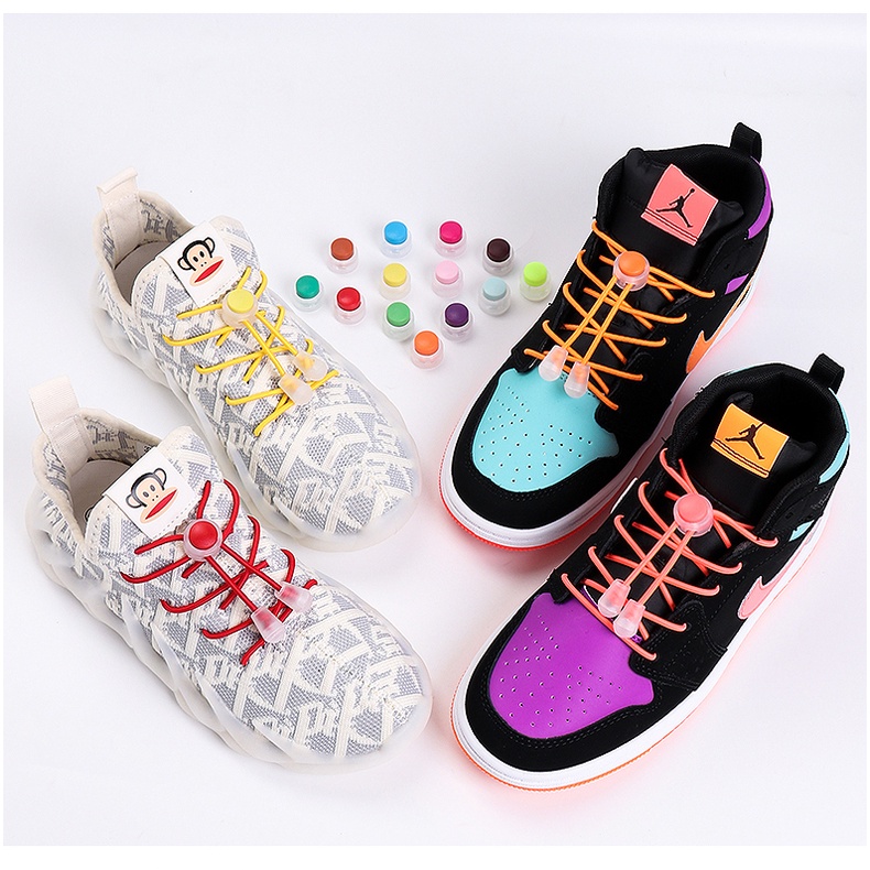 Dây Buộc Giày Co Giãn Không Cần Buộc Tiện Lợi