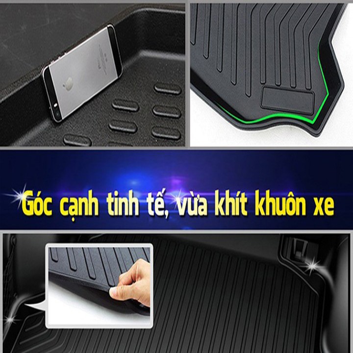 Lót cốp nhựa dẻo theo xe Mitsubishi Xpander 2018-2019-2020