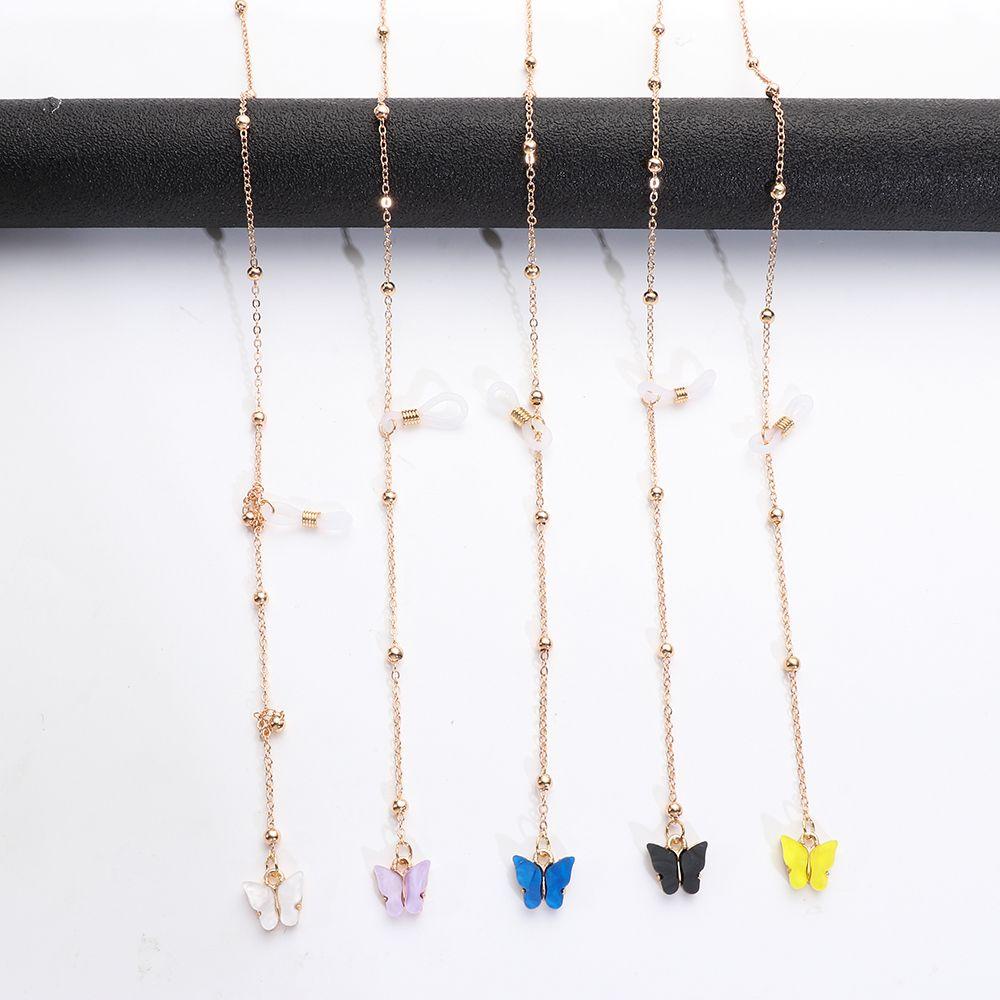 Vòng cổ Kim Loại Thời Trang|Kính Đọc Sách Đính Hạt