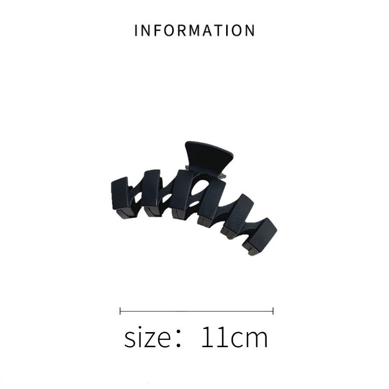 Kẹp tóc càng cua cỡ lớn phong cách Hàn Quốc thanh lịch