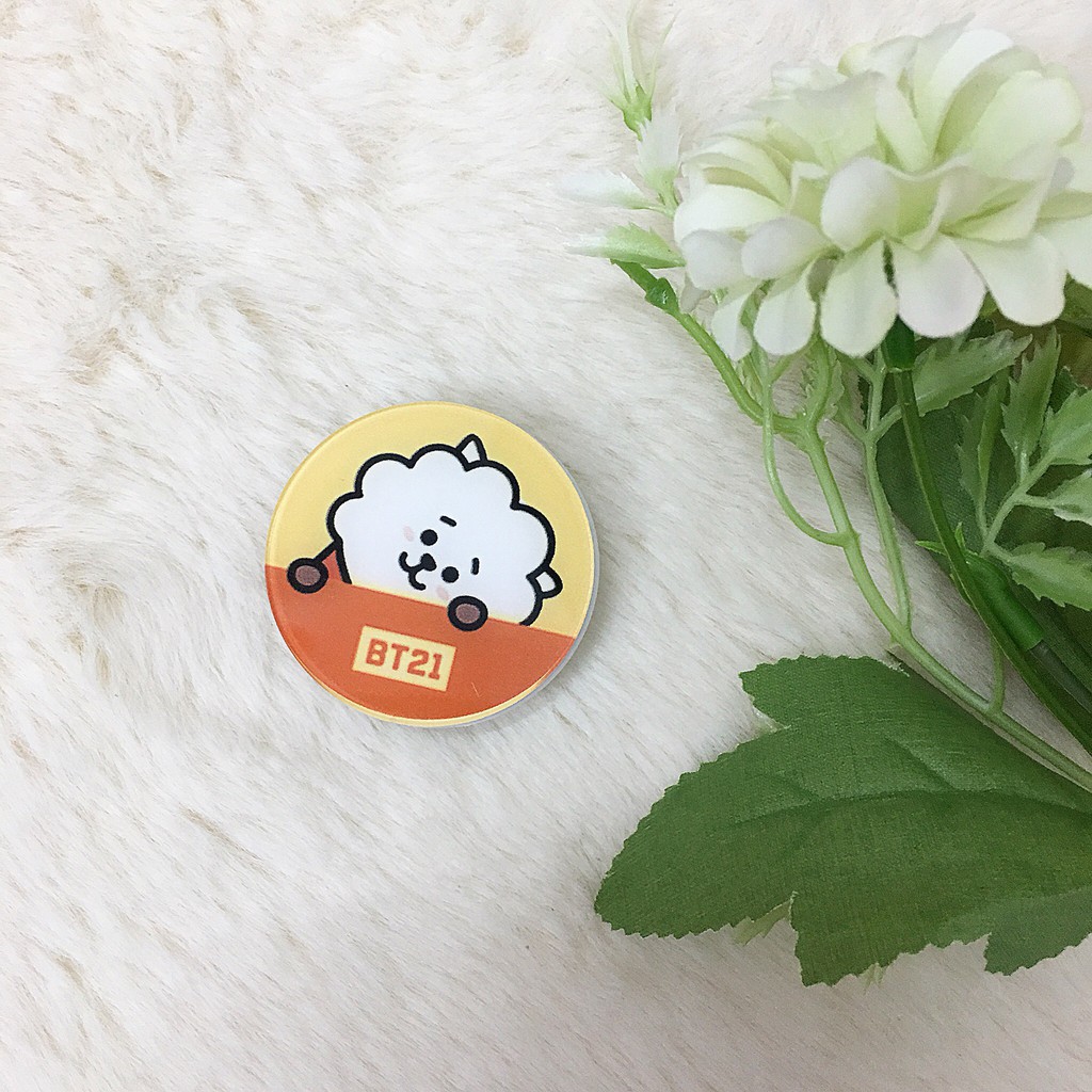 GIÁ ĐỠ ĐIỆN THOẠI BTS chibi IRING Tata Chimmy Cooky quà tặng xinh xắn dễ thương