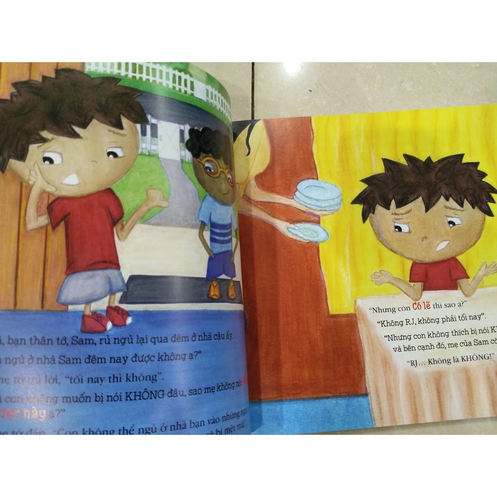 Sách - Con không thích bị nói không ( picture book )