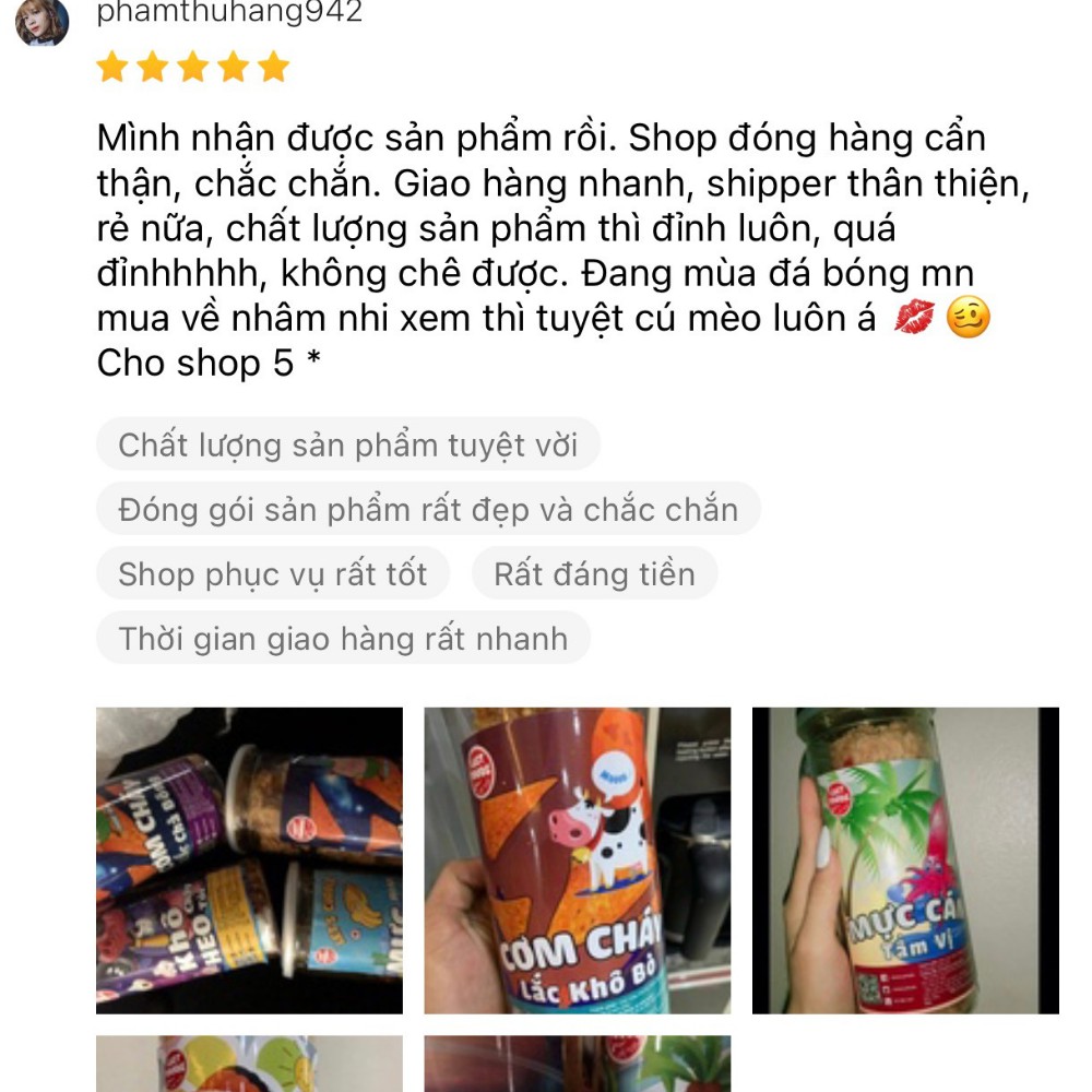 Mực xé tẩm vị 250gram cay vừa, ăn vặt LASTFOODS Hà Nội với đặc sản các miền đa dạng ngon rẻ