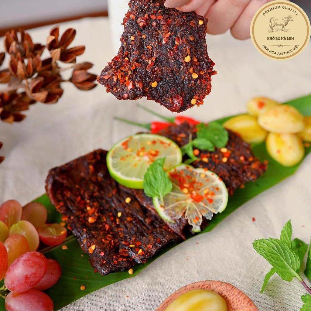 Khô Bò Mềm Khô Bò Miếng 500gr Loại Đặc Biệt Làm 100% Từ Lõi Thăn Bò Chất Lượng Không Chất Bảo Quản Hà Min | BigBuy360 - bigbuy360.vn