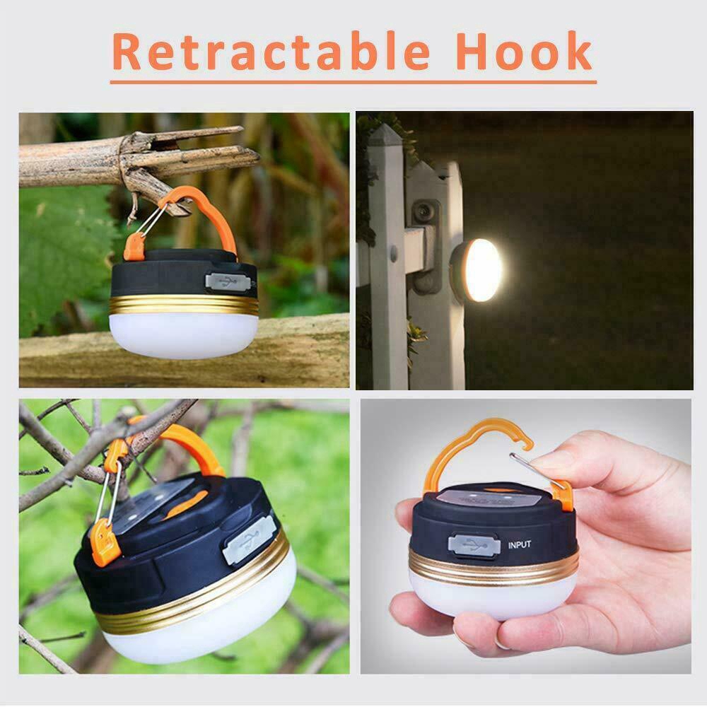Đèn Led Cắm Trại Mini 5 Bóng Tiện Lợi