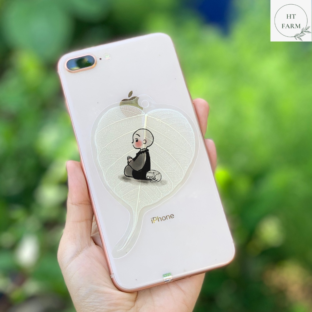 Lá Bồ Đề Bình an - Hình Chú Tiểu