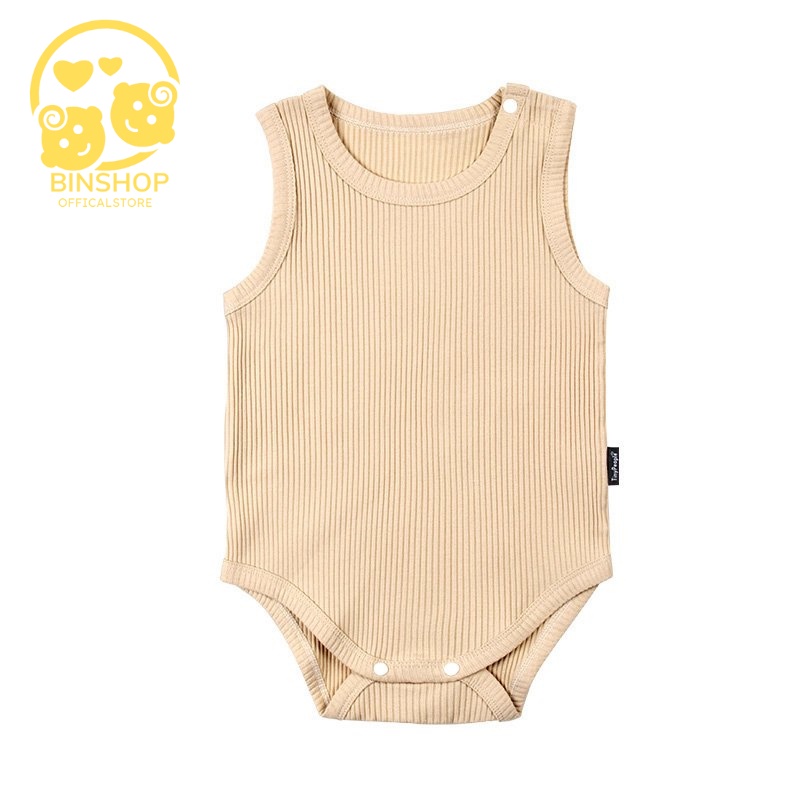 Bộ body chip Sát nách chất Tăm Lạnh siêu mềm mát bodysuit đồ liền thân quần áo sơ sinh cho bé 0-12M