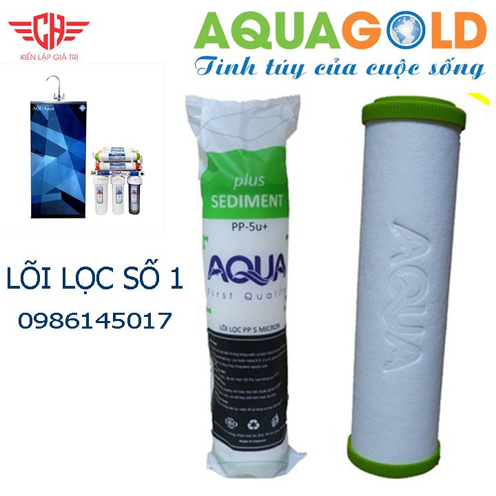 bộ lõi lọc nước aqua 1-2-3