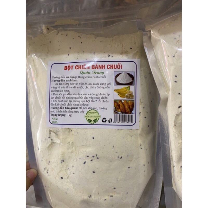 Bột chiên bánh chuối túi 1kg loại cao cấp trộn sẵn