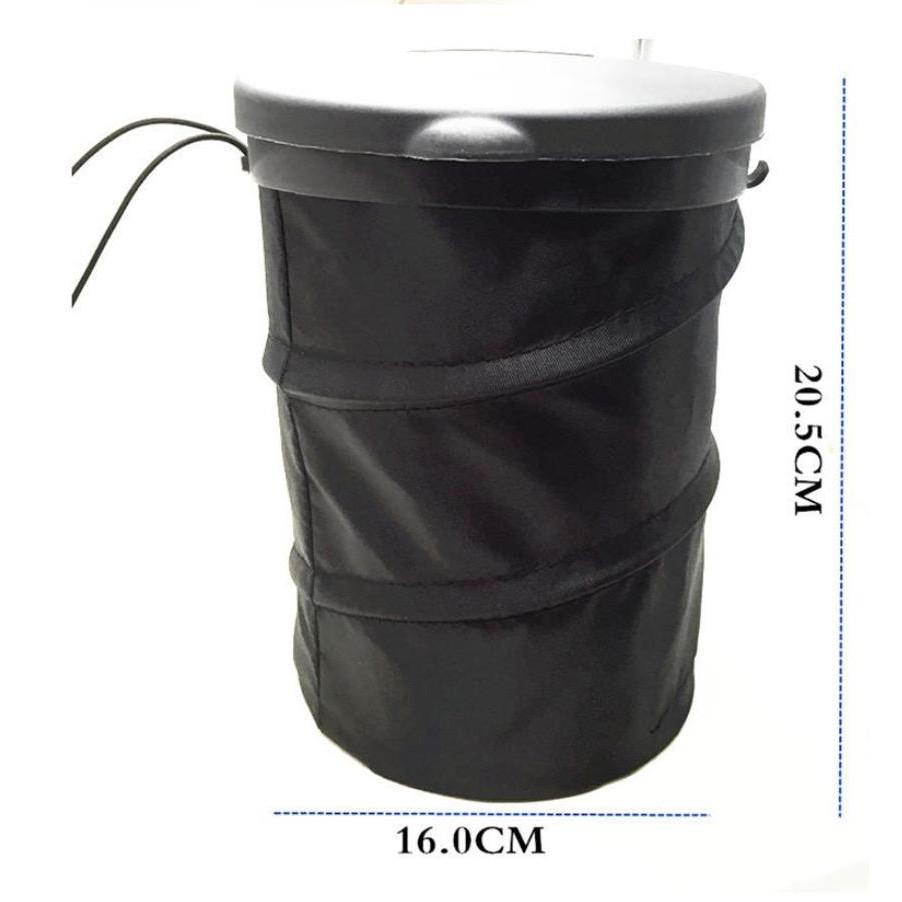 Thùng đựng rác trên xe ô tô có thể gấp lại được - Home and Garden