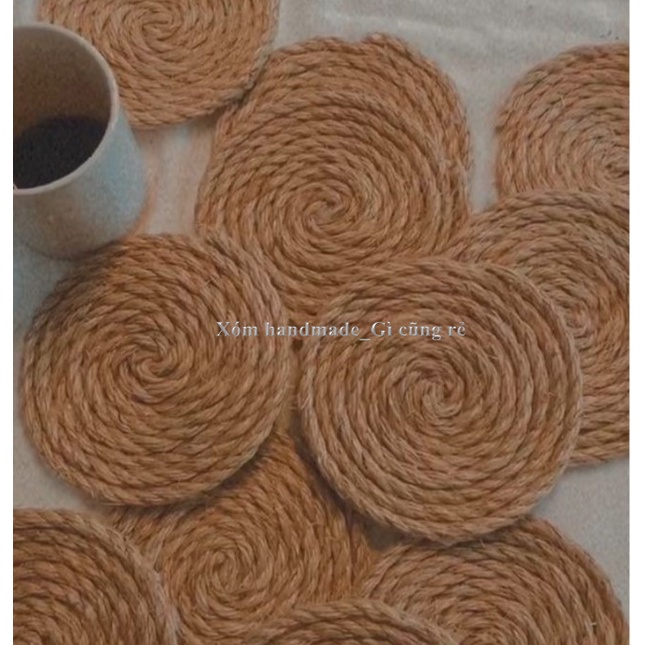 Dây thừng 5mm, dài 10m, dây thừng trang trí, làm đồ cào móng mèo, cat tree,  làm đồ handmade