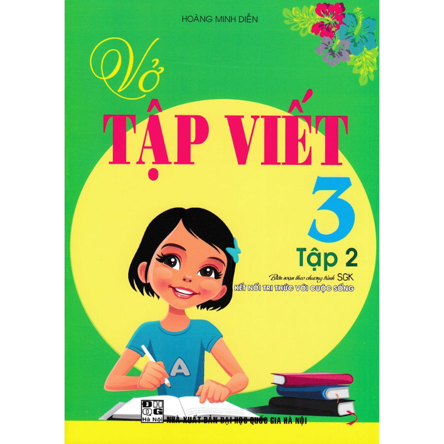 Sách - Combo Vở Ô Li Theo Mẫu Chữ + Vở Tập Viết Lớp 3 (Bám Sát SGK Kết Nối Tri Thức Với Cuộc Sống) (Bộ 4 Cuốn)