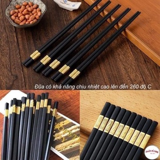 Đũa hợp kim mạ vàng - đũa ăn
