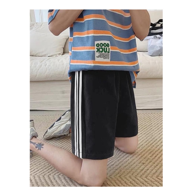 Quần 3 sọc ngố - chất umi đẹp hàng l1