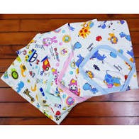 Chăn ủm ( chăn ủ ) hè, thu có mũ in hình dễ thương cho bé sơ sinh, Chăn choàng hè chất cotton
