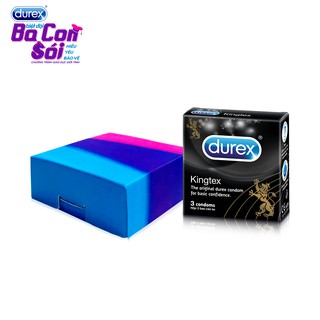 Bao cao su Durex ba con sói (3 bao/hộp)