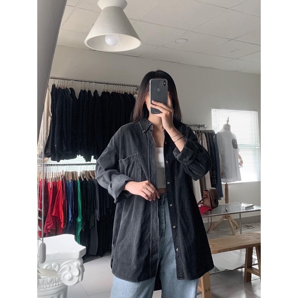 2HAND SHIRT - SƠ MI NHUNG TĂM 2 - CUMEO 🍃