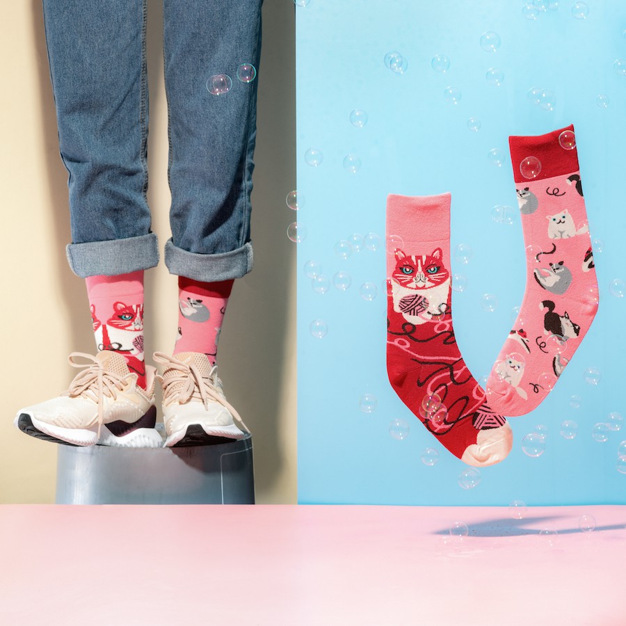 Vớ Con Mèo&quot;Playful Cat&quot;