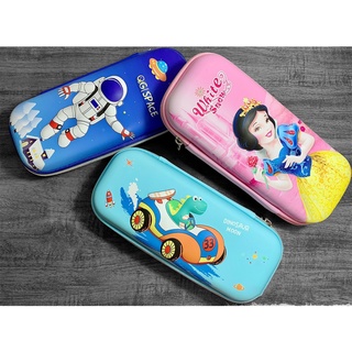 Hộp bút in lụa 3D nổi dễ thương cho bé