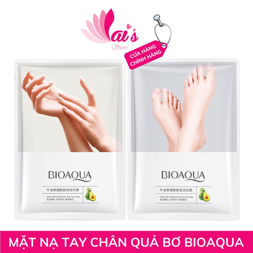 Mặt Nạ Dưỡng Ẩm Tay Chân Tinh Chất Quả Bơ Bioaqua