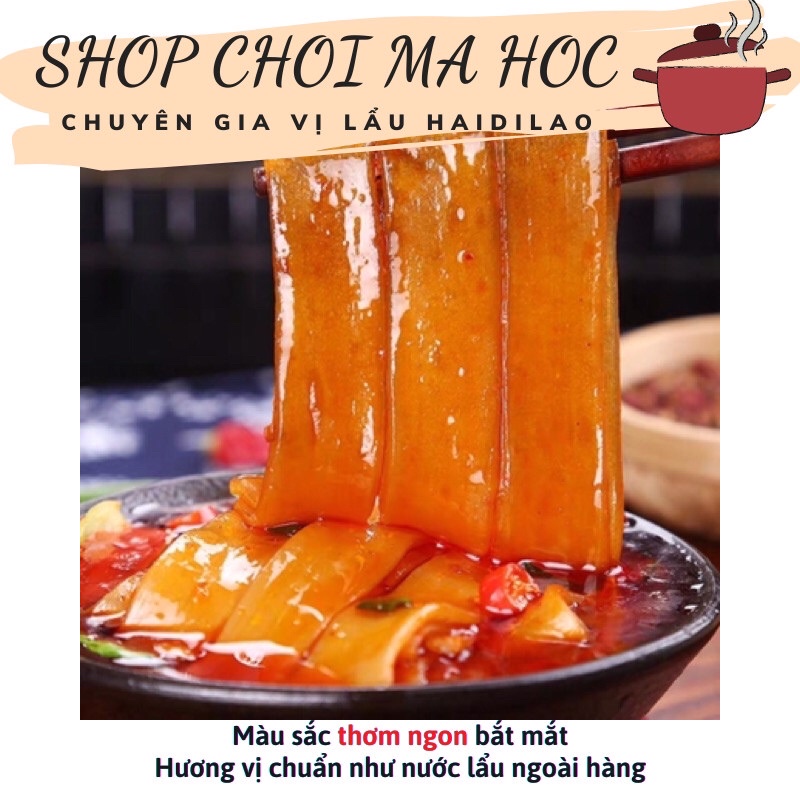 Miến dẹt Trùng Khánh Haogemen nhúng lẩu chuẩn vị(240g)