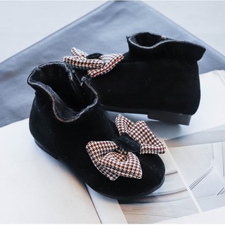 giày bốt bé gái size 26-36 da lộn mềm xinh
