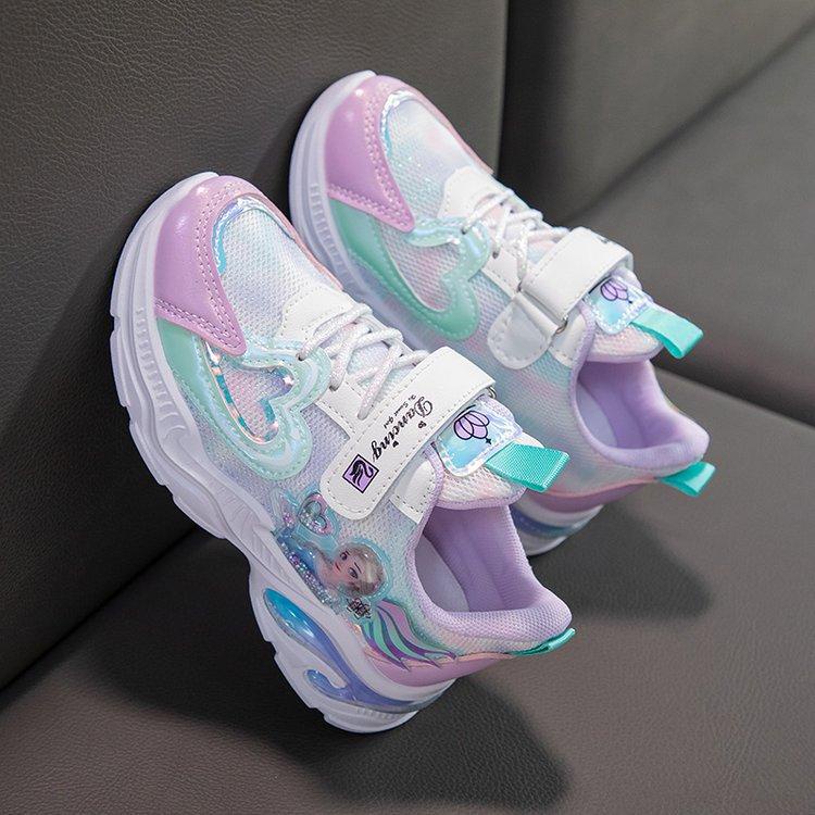 Giày Thể Thao Công Chúa Siêu Đẹp Mềm Êm Chân Cho Bé