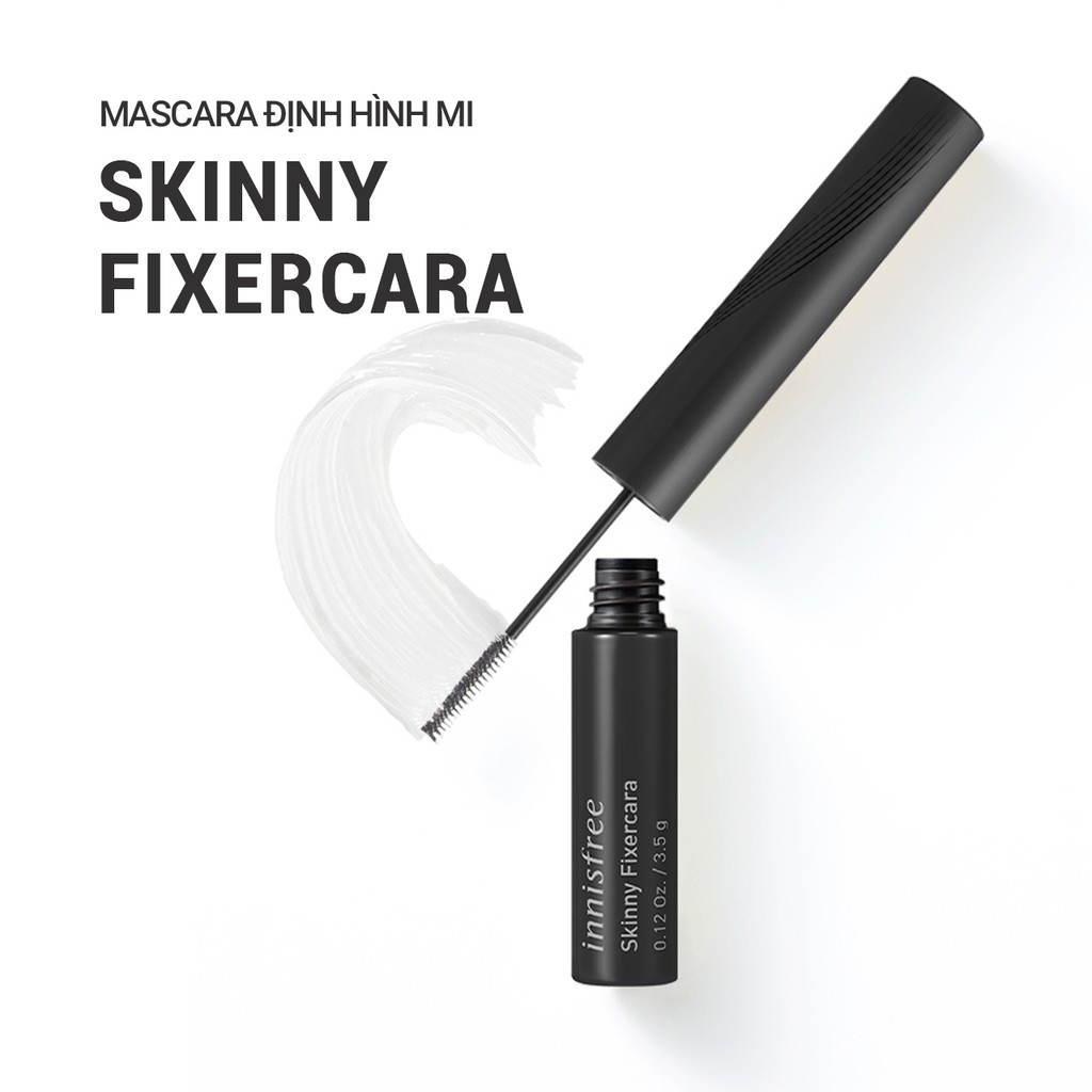 [Mã FMCGMF11 giảm 8% đơn 250K] Mascara định hình mi innisfree Skinny Fixercara 3.5g (Mới)