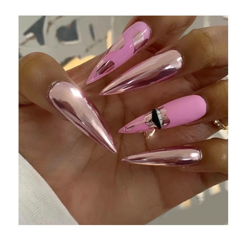 Túi 500 móng nối tay form nhọn dài, sắc nét