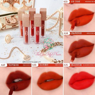 Son Black Rouge Ver7, Ver 6 # Chuẩn Chính Hãng #  Son Kem Lì Auth Cao Cấp Không Chì, Son Đẹp Lâu Trôi Giá Rẻ (HOT)
