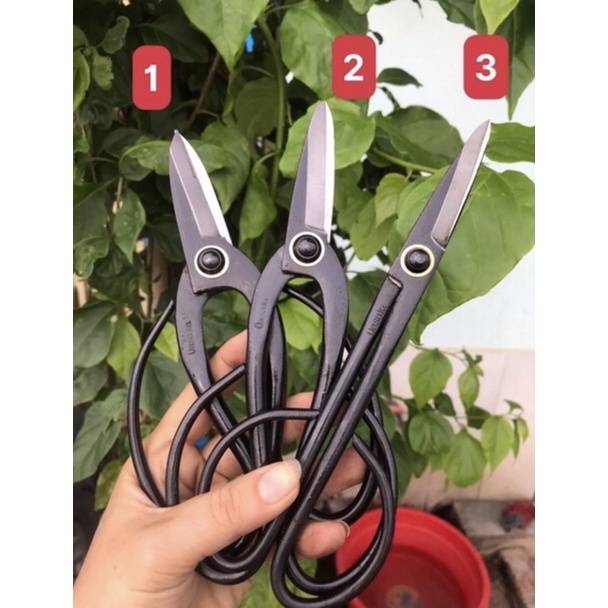 Kéo tỉa răm ,tỉa lá thép đúc nguyên khối chuyên dụng cho bonsai cây cảnh