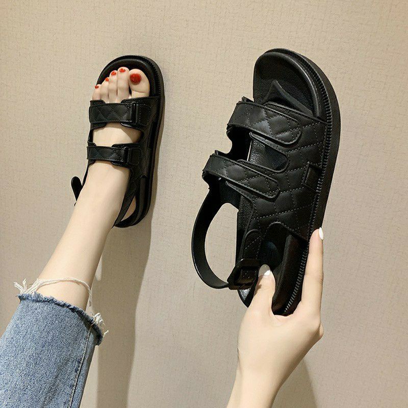 ( 3 MÀU ) Sandal Nữ Quai Ngang Cao Su Dẻo Mã 06 Cực Xinh Xắn Hot Trend Cho Các Nàng