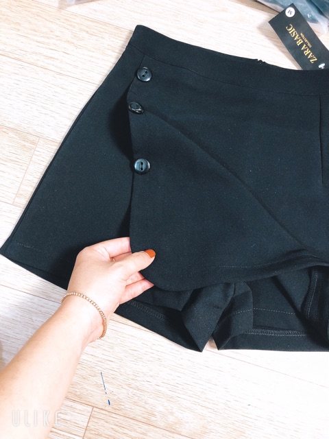 Quần giả váy chữ A phối cúc cho nữ | BigBuy360 - bigbuy360.vn