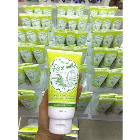 🇹🇭🇹🇭 SỮA RỬA MẶT GẠO THÁI LAN 180ml