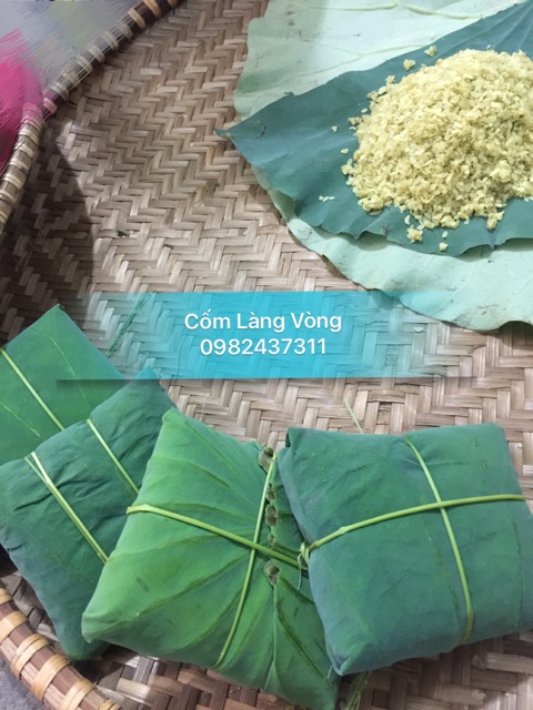 Cốm khô làng Vòng, chuẩn cốm mộc loại 1