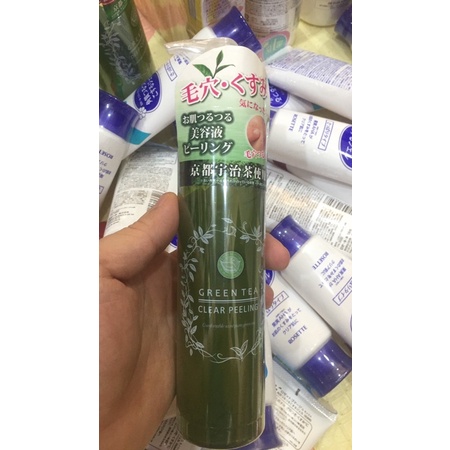 Tẩy Da Chết Santa Marche Green Tea Clear Peeling Dạng Gel 200g